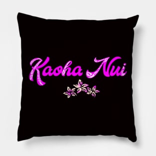 KAOHA NUI (pink) Pillow