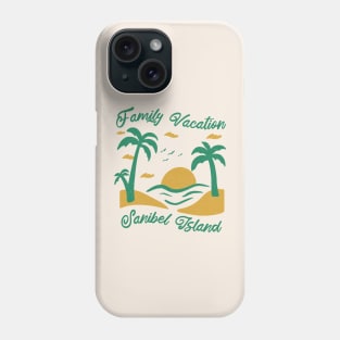 Family Vacation Sanibel Island Phone Case