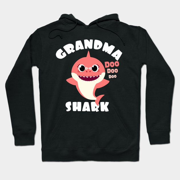 grandma shark hoodie