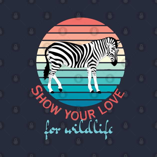 Show your love for wildlife by TeeText