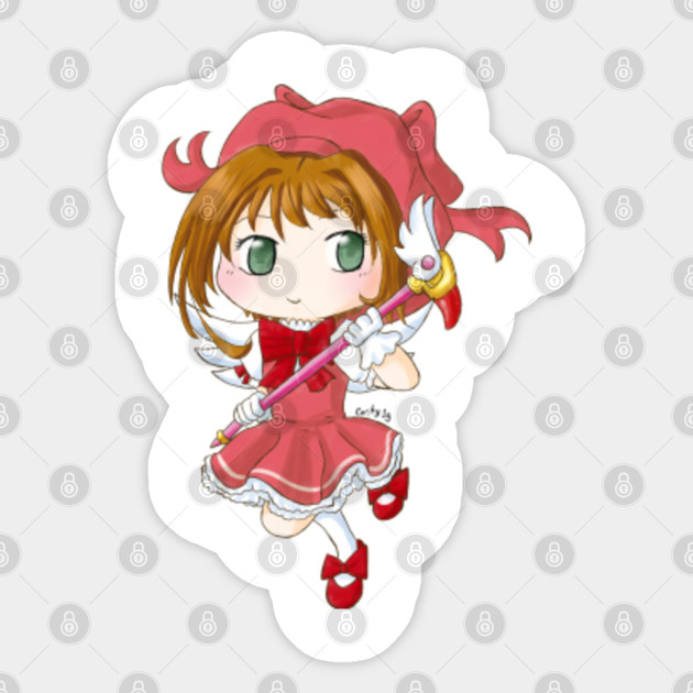 Card Captor Sakura Sakura Card Captor Sticker Teepublic