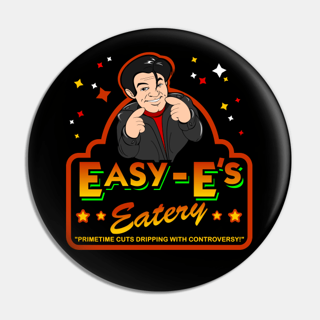 Easy E's Eatery ERIC BISCHOFF Parody Pin by jennesis