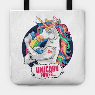 Unicorn Power - Magic Rainbow Cartoon Fantasy Tote