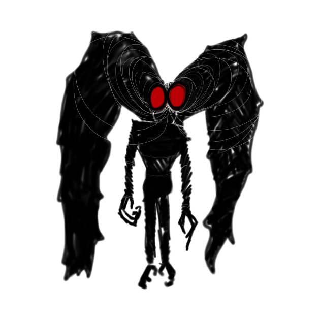 Mothman glare by paintchips