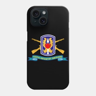 199th Infantry Brigade w Br - SSI - Ribbon X 300 Phone Case