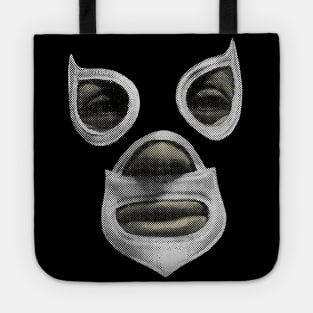 Feel-Ink Enmascarado Plata Mexican Wrestler Legend El Santo Tote