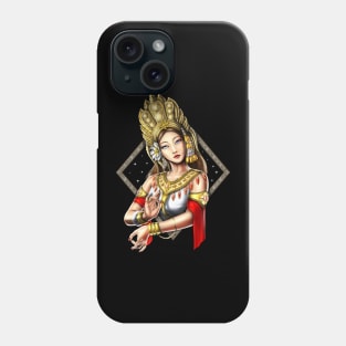 Cambodian Khmer Apsara Dancer Phone Case