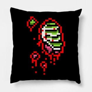 Zombie Pixel Guts II Pillow