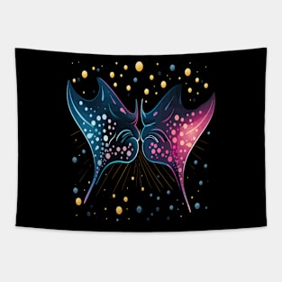 Stingray Couple Valentine Tapestry