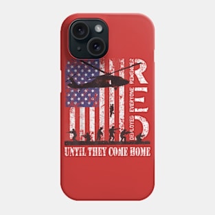 RED Friday Remember Everyone Deployed US Flag Army Vintage Phone Case