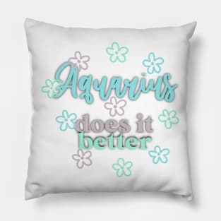 Aquarius Pillow