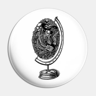 The World of Bela Bartok (black) Pin