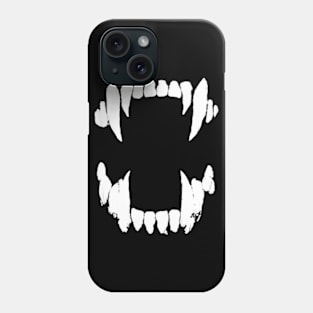 teeth of a predator WHITE Phone Case