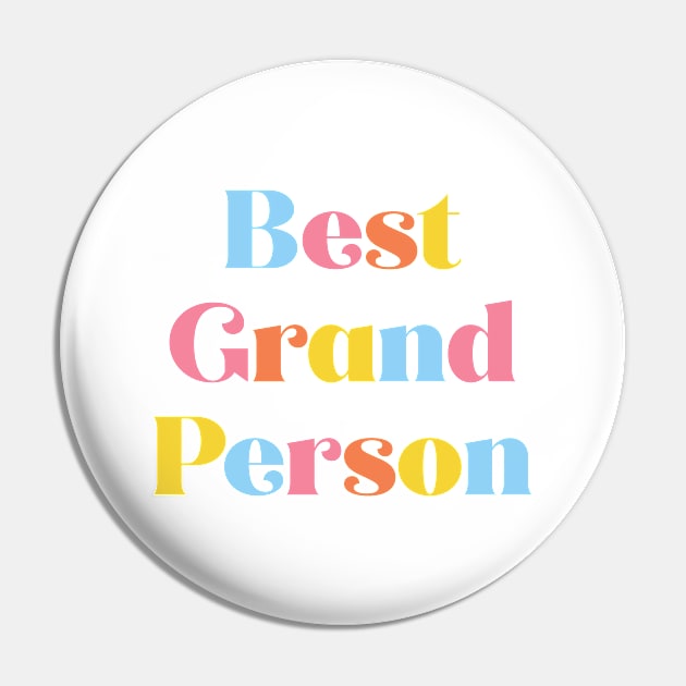 Grand Person Pin by NobleTeeShop