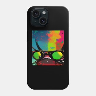 COOL ANGRY FROGGY WITH SUNGLASSES Phone Case