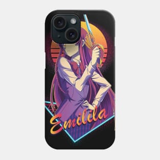 the devil is a part timer - Emilia Phone Case