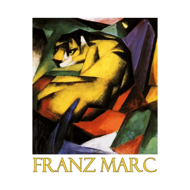 Tiger by Franz Marc by Naves