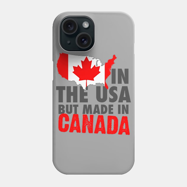 Made in Canada Tee Phone Case by veerkun