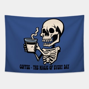 Coffee The Magic Of Every Day Tapestry