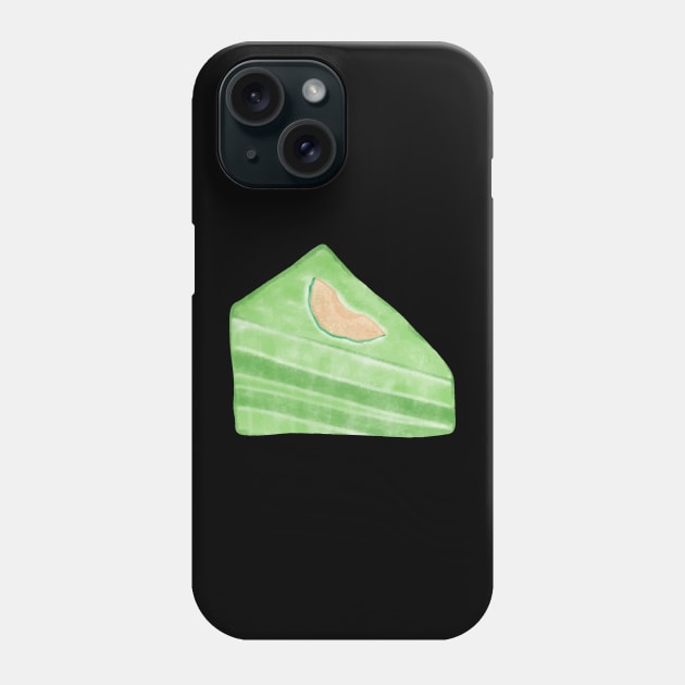 Cake Avocado Phone Case by Aisiiyan