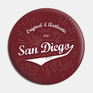 Original San Diego City Shirt Pin