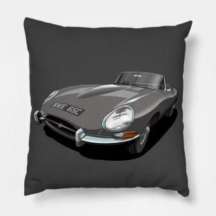 Jaguar e-type roadster Pillow