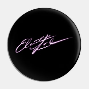 Electric Linda Signature Logo Pin