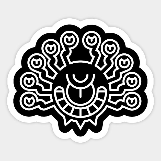 D20 Beholder Die Cut Vinyl Stickers