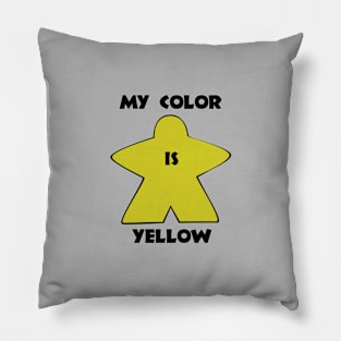 My color is Yellow ! Pillow