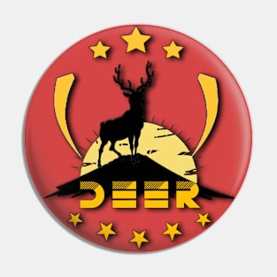 Deer hunting shirt Pin
