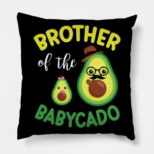 Avocados Dance Together Happy Brother Of The Babycado Sister Pillow