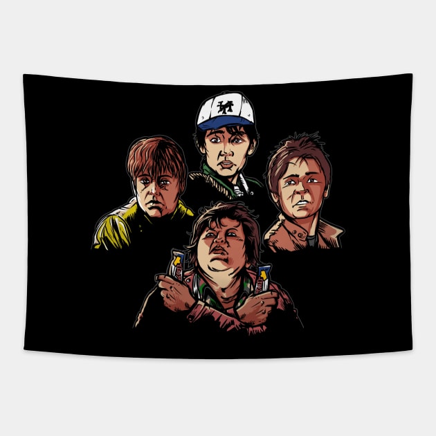 Bohemian Misfits 80s Tapestry TeePublic