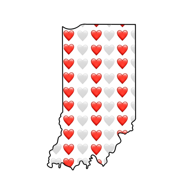 Indiana Heart Emojis by bradenjay99