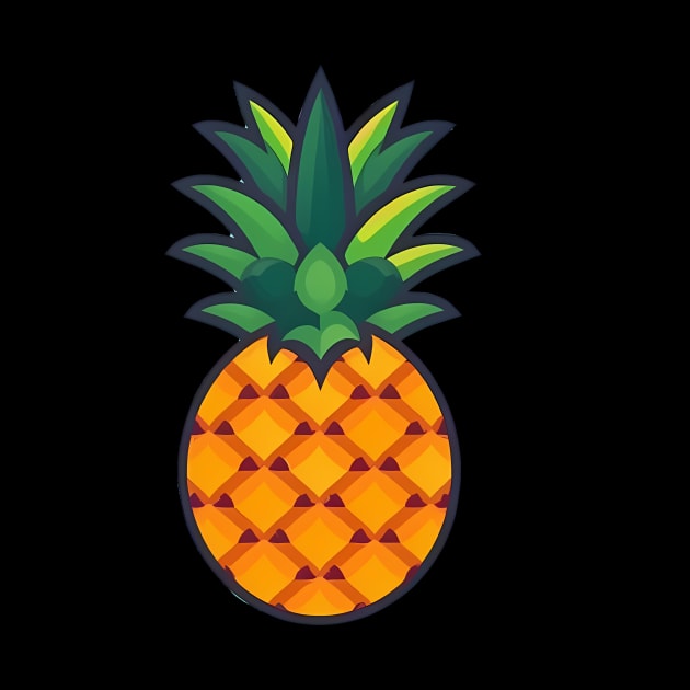 Simple Pineapple, Love Fruits by dukito