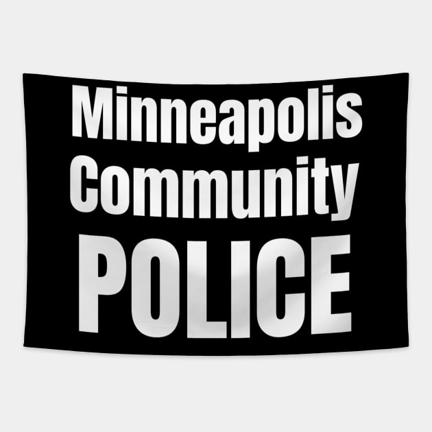 Minneapolis Community Police Tapestry by MalibuSun