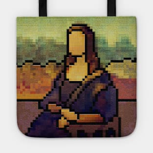 Monalisa Pixel Tote