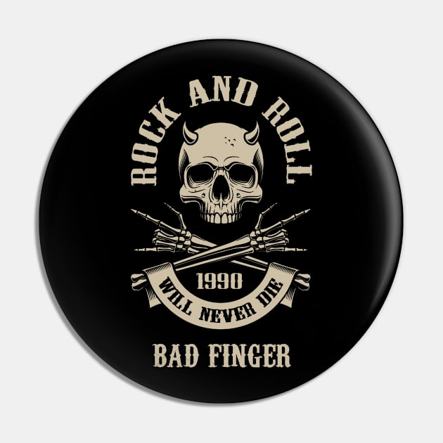 Never Die Finger Pin by Pantat Kering