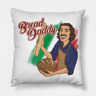 Great British Bake Off - Giuseppe, the Bread Daddy Pillow