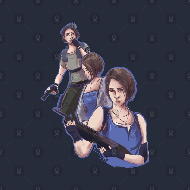 Resident Evil: Jill Valentine by kourtie1996