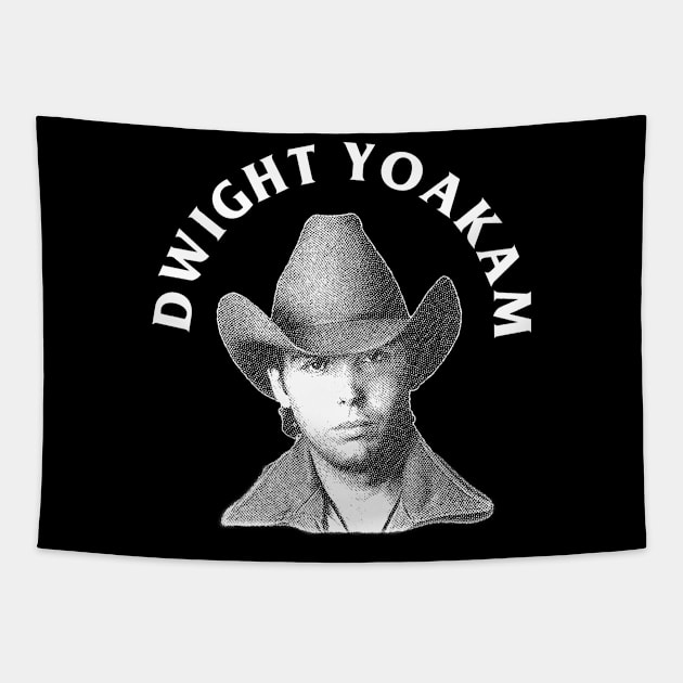 Dwight Yoakam - Oldskull Tapestry by Chase Merch