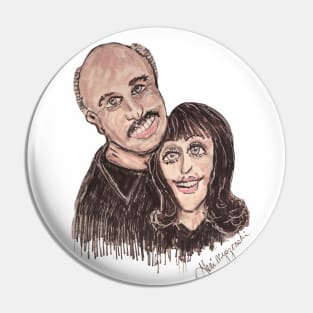 Doctor Phil and Robin McGraw Pin