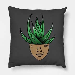 Aloe Punk Plant Pillow