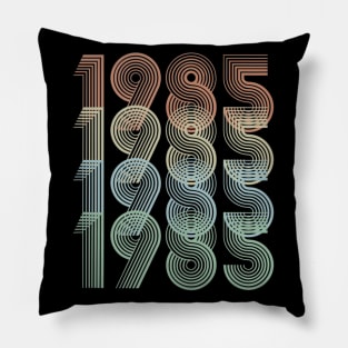 Vintage 1985 35th Birthday Men Women Pillow