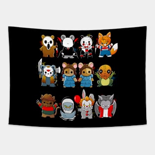 Scary Animals Tapestry