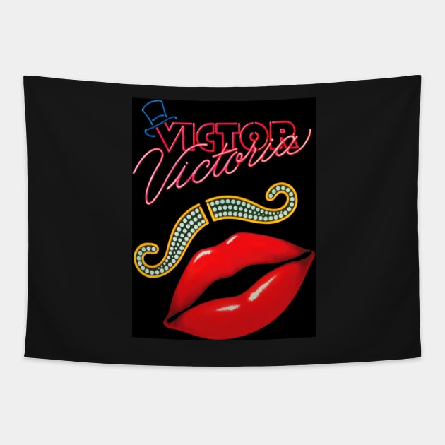 Victor VIctoria Musical Poster Tapestry by baranskini