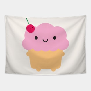 Kawaii Cupcake Tapestry