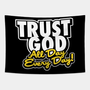 Trust God Tapestry