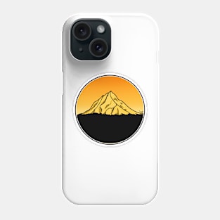 Mt Jefferson OR at Sunset Phone Case