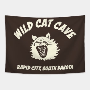 WILD CAT CAVE Tapestry