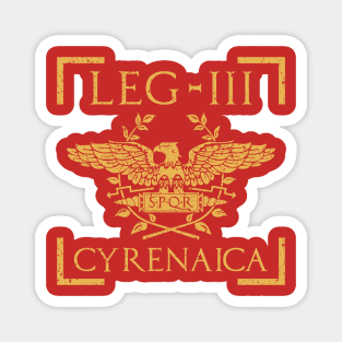 Legio III Cyrenaica SPQR Roman Legion Magnet